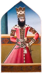 Anknoun, Iran, 1800 -luvun alku - Hasan Ali Mirza Shuja al -Saltanan muotokuva